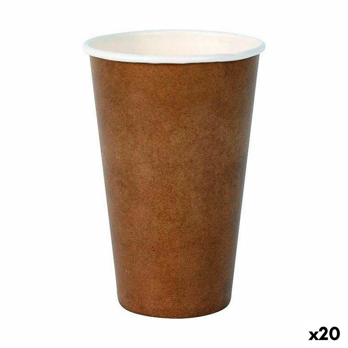 Sada pohárov Algon Jednorázový; nevratný Kartón Kraft papier 35 Kusy 350 ml (20 kusov)