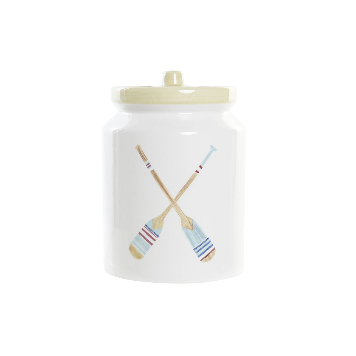 Loď DKD Home Decor Veslá 4 Kusy Dolomite 15 x 15 x 22 cm