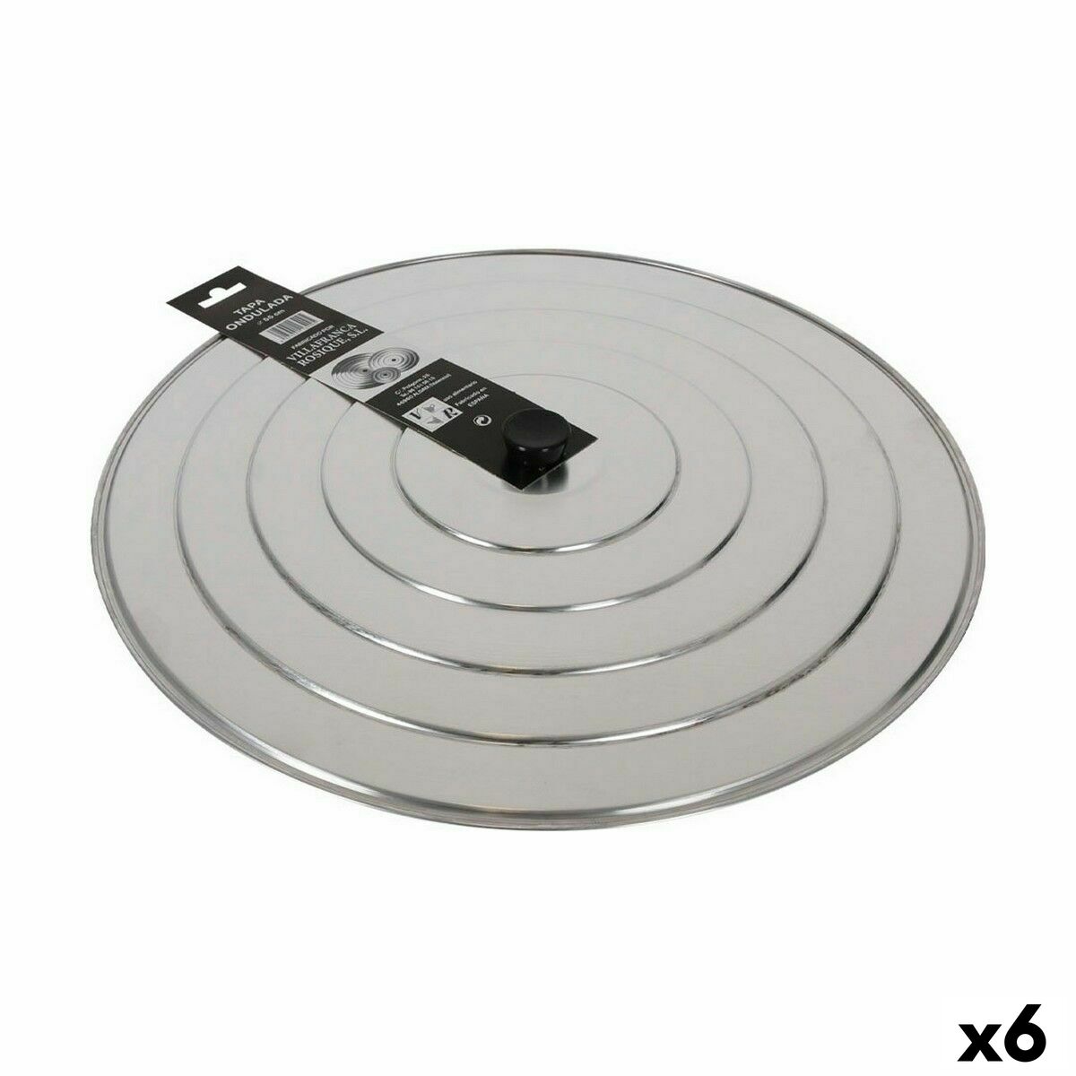 Pokrývka na panvicu VR Aluminium 55 x 55 x 3 cm (6 kusov)