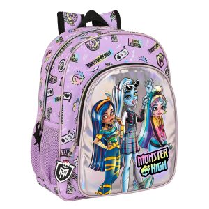 Školský batoh Monster High Best boos Fialová 32 X 38 X 12 cm