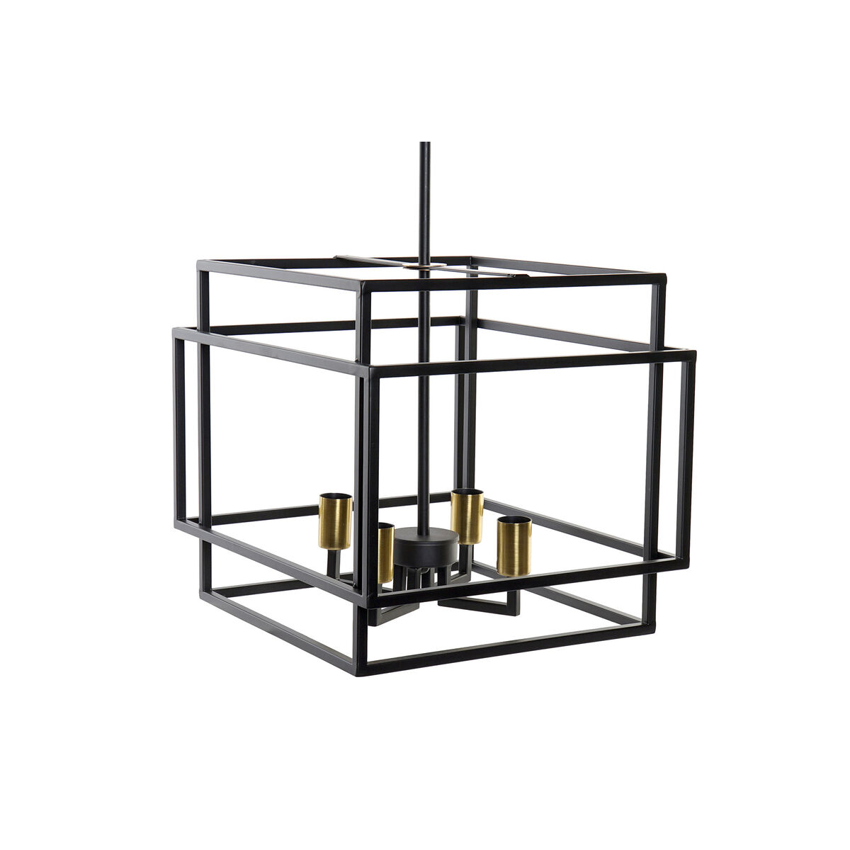 Stropné svetlo DKD Home Decor Čierna Kov 40 W 47 x 40 x 142 cm