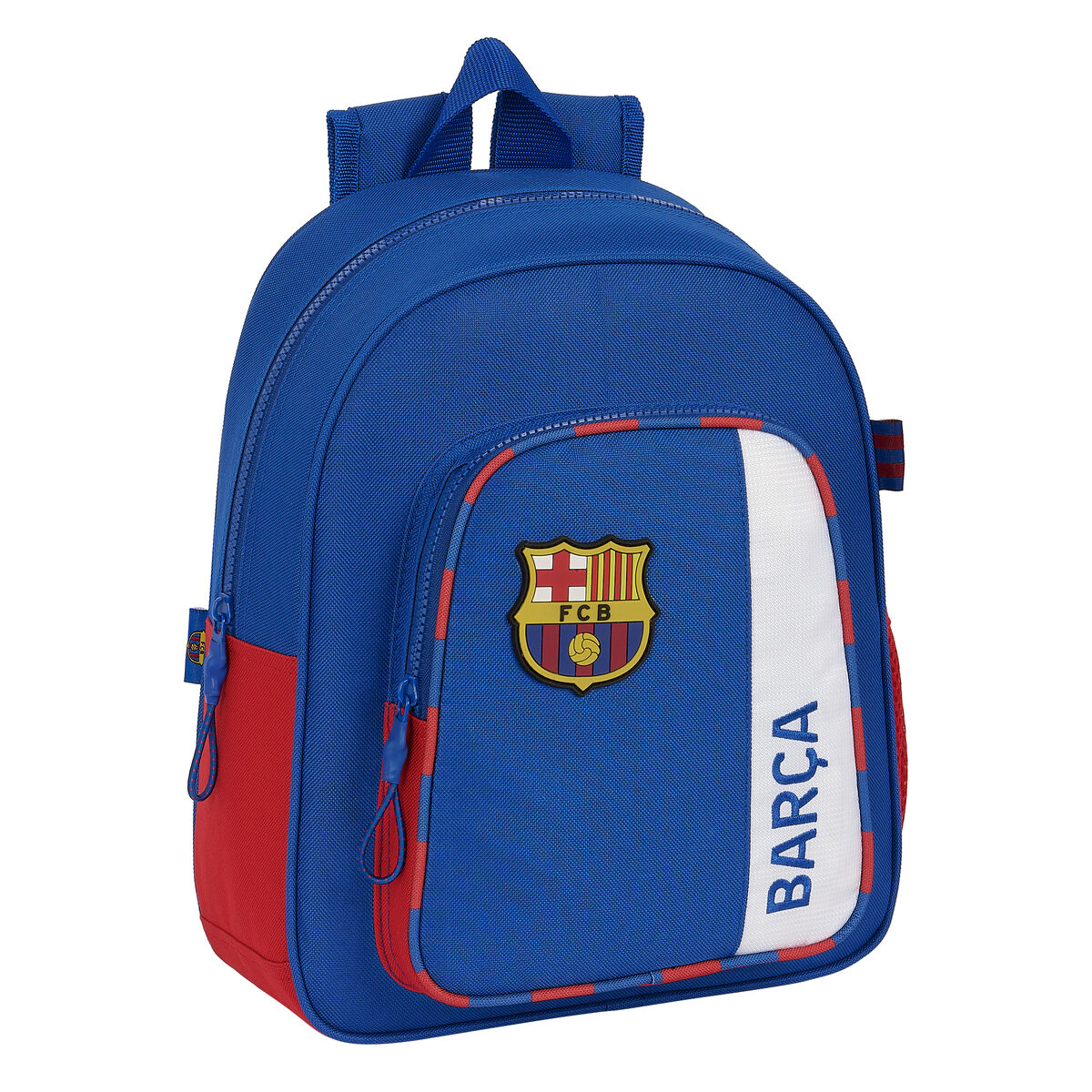 Školský batoh F.C. Barcelona Modrá Hnedočervená 27 x 33 x 10 cm