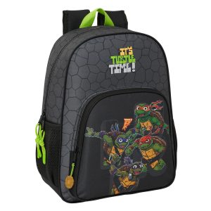 Školský batoh Teenage Mutant Ninja Turtles Čierna Sivá 33 x 42 x 14 cm