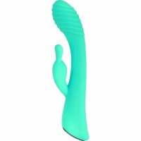 Vibrátor na stimuláciu bodu G Evolved Bunny Modrá