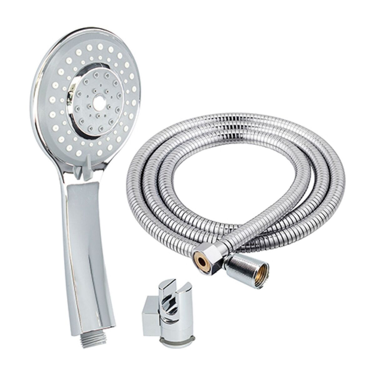 Sprchovú hlavicu s hadicou na smerovanie prúdu Fontastock H 1/2″ 2 m