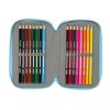 Trojitý peračník Bluey Nebeská modrá 12,5 x 19,5 x 5,5 cm 36 Kusy