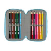 Trojitý peračník Bluey Nebeská modrá 12,5 x 19,5 x 5,5 cm 36 Kusy