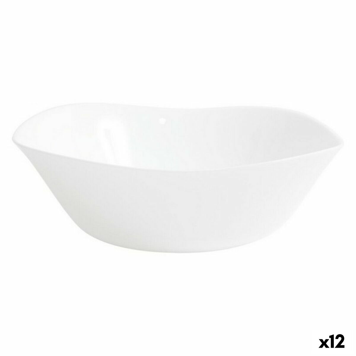 Miska na šalát Bormioli 498910M91321990 (12 kusov) (25 x 8,2 cm)