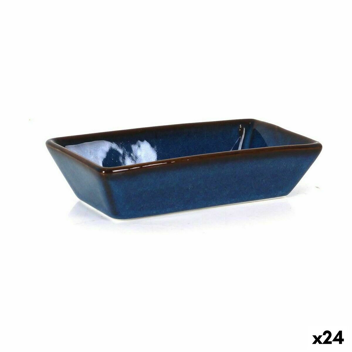 Miska La Mediterránea Pica-pica Modrá 13,8 x 7,2 x 3,2 cm (24 kusov)