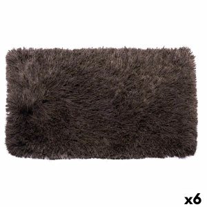 Koberec Sivá Bavlna Polyester 50 x 2 x 80 cm (6 kusov)