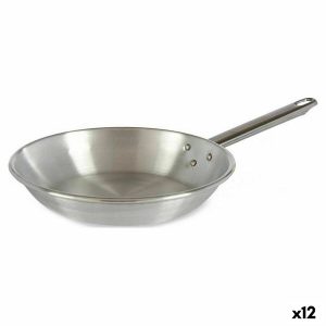 Panvica Ø 24 cm Striebristý Aluminium 12 kusov
