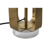 Stolná lampa Home ESPRIT Biela Zlatá Železo 50 W 220 V 35 x 35 x 78 cm