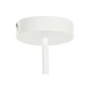 Stropné svetlo DKD Home Decor 96 x 73 x 50 cm Sklo Kov Biela 50 W