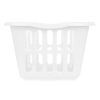Košík Biela Polypropylén 50 L 58 x 24 x 42 cm (12 kusov)