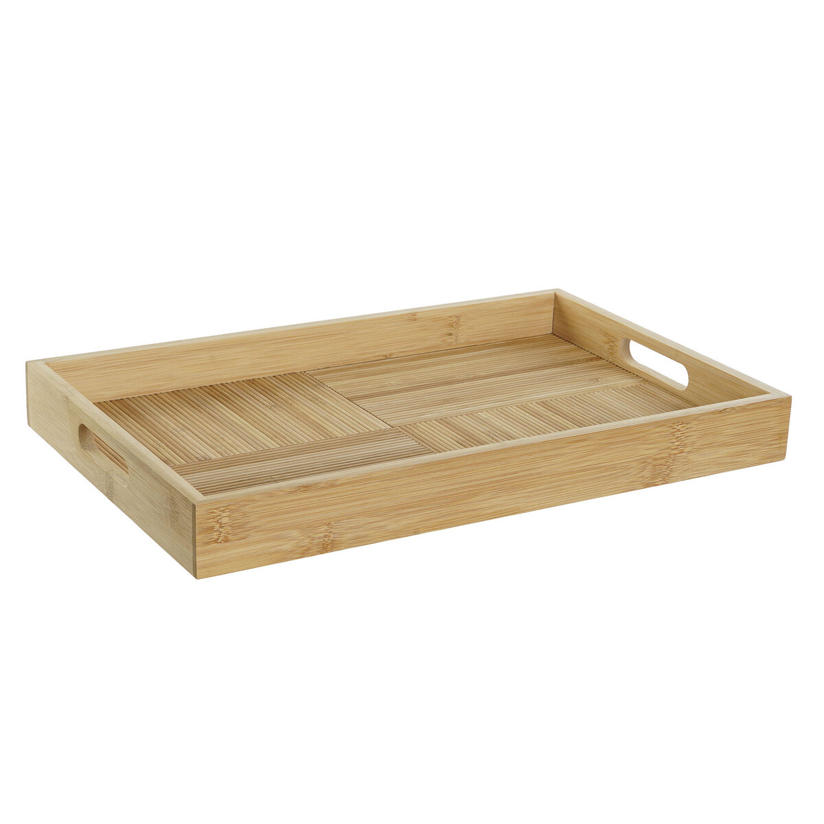 Tácňa DKD Home Decor Prírodná Bambus 43 x 27 x 4,5 cm