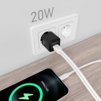 THqTsfza2VBYQD Stenová nabíjačka Aisens ASCH-20W2P011-BK 20 W Čierna (1 kusov)