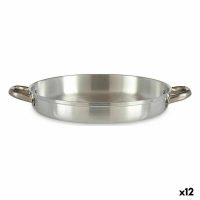 Panvica Ø 30 cm Striebristý Aluminium (12 kusov)