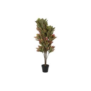 Okrasná rastlina DKD Home Decor Gaštanová Polyetylén zelená 50 x 50 x 140 cm
