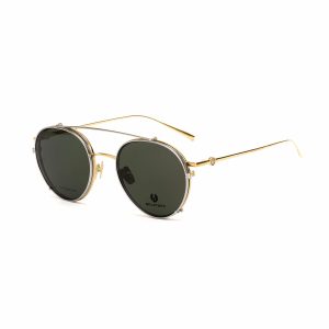 Rám na Okuliare + Slnečné Okuliare Belstaff JAGGED-CLIP-ON-DORADO-GRIS ? 53 mm Clip On