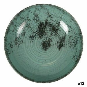 Hlboký Tanier La Mediterránea Aspe Tyrkysový Ø 22,7 x 5 cm (12 kusov)