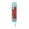 Školský peračník s náplňou The Paw Patrol Funday Modrá Červená 12.5 x 19.5 x 4 cm (28 Kusy)