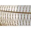 Stropné svetlo DKD Home Decor Biela Prírodná Bambus 40 W 83 x 83 x 40 cm