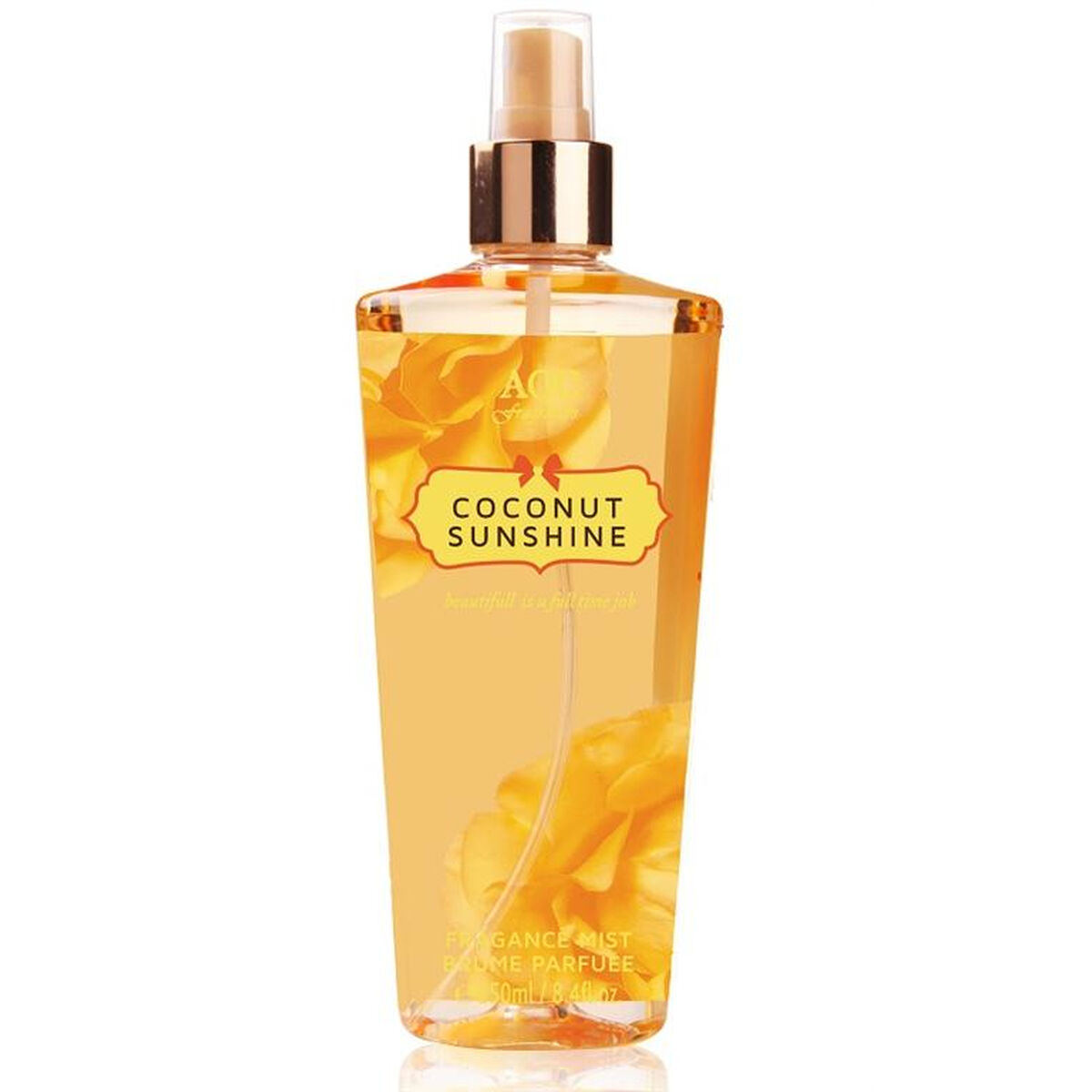 Telový Sprej AQC Fragrances Coconut Sunshine 250 ml