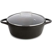 Kastról s pokrievkou Valira BLACK IND 24CM Ø 24 cm Čierna Aluminium