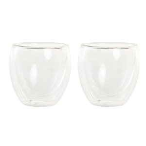 Sada pohárov DKD Home Decor 100 ml 6,7 x 6,7 x 6,4 cm