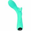 Vibrátor na stimuláciu bodu G Evolved Bunny Modrá