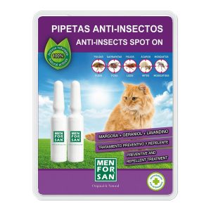 Odpudzovač hmyzu Menforsan 2 kusov Pipetky Mačka