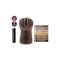 Masturbátor v baterke Endurance Jack Ass Blush Hot Chocolate Brianna Gaštanová