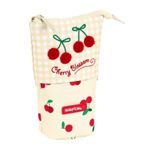 Peračník v tvare pohára Safta Cherry Béžová (8 x 19 x 6 cm)
