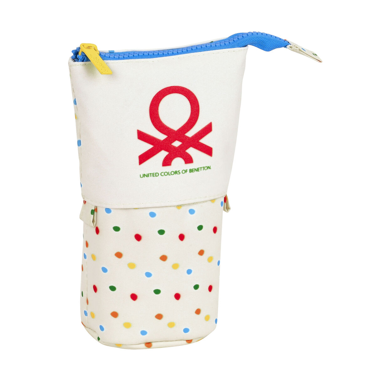 Peračník v tvare pohára Benetton Topitos Biela (8 x 19 x 6 cm)