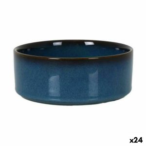 Miska La Mediterránea Chester Modrá 13 x 13 x 5 cm (24 kusov)