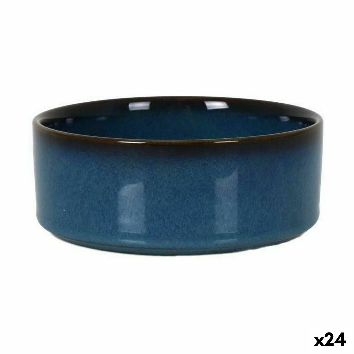 Miska La Mediterránea Chester Modrá 13 x 13 x 5 cm (24 kusov)