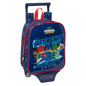 Školská taška na kolieskach PJ Masks Ready Námornícka modrá 22 x 27 x 10 cm