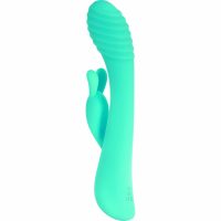 Vibrátor na stimuláciu bodu G Evolved Bunny Modrá