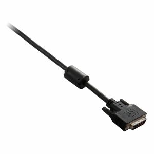 Kábel Video Digital DVI-D V7 V7E2DVI-03M-BLK      3 m Čierna