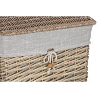 Súprava košíkov Home ESPRIT Béžová Prírodná prútený 47 x 35 x 55 cm 5 Kusy