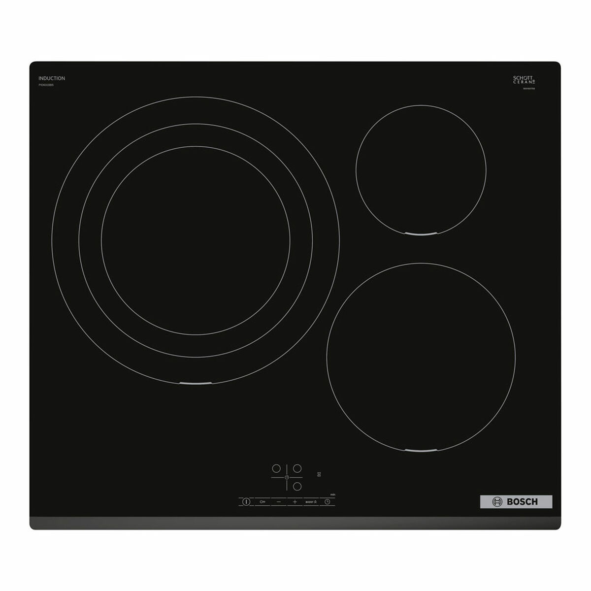 Indukčná Platnička BOSCH PID631BB5E 60 cm 7400 W