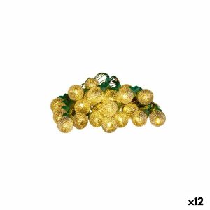 Girlanda z LED svetiel Žltá 600 x 5 x 2 cm (12 kusov)
