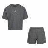 Detská športová súprava Nike Essentials Sivá
