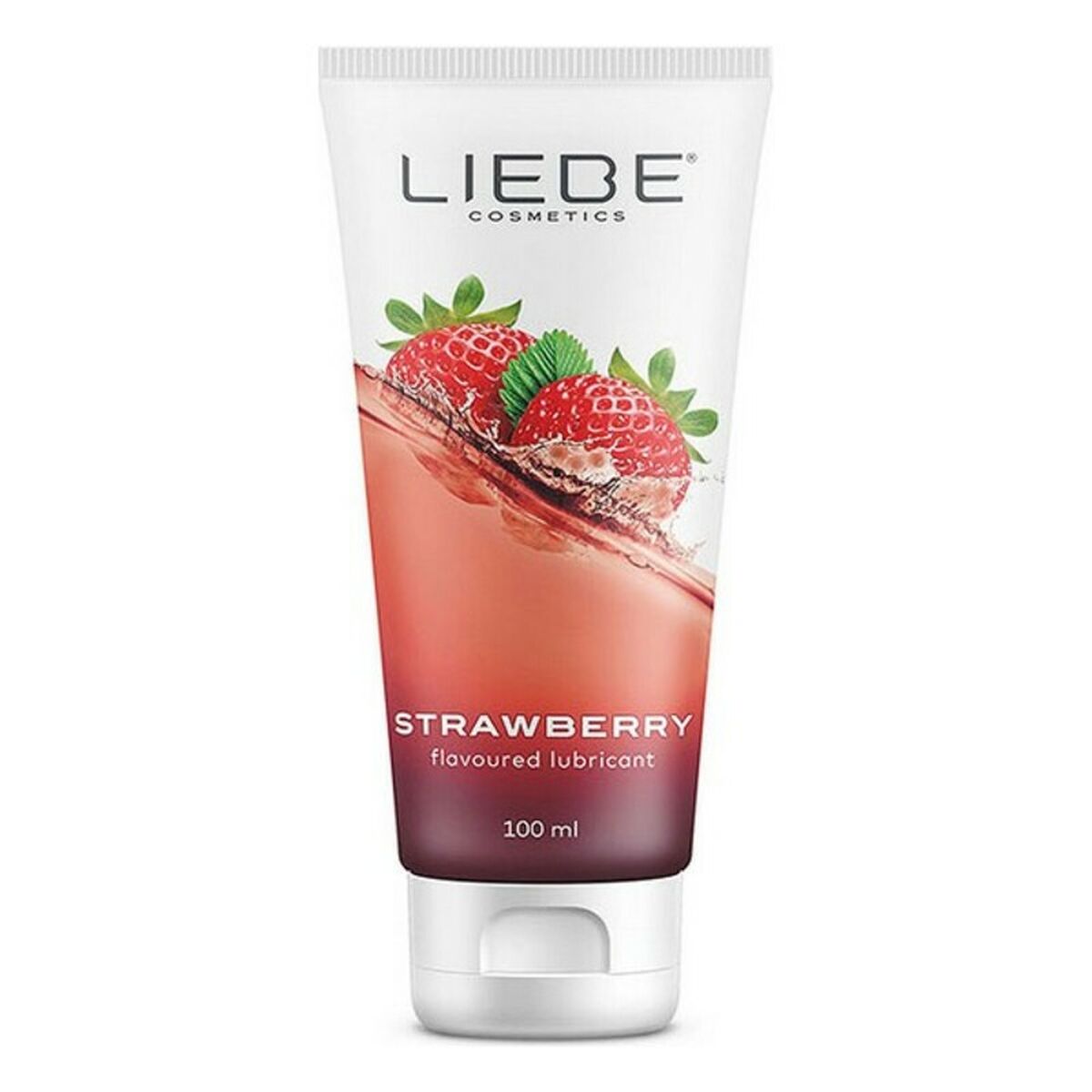 Lubrikačný gél na vodnej báze Liebe Jahoda 100 ml