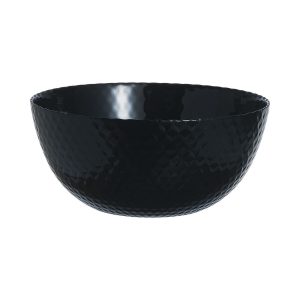 Miska na šalát Luminarc Pampille Noir Čierna Sklo 24 cm