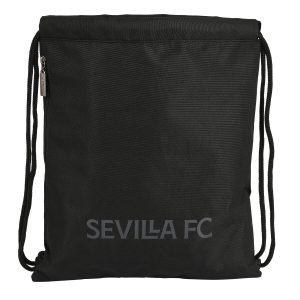 Batoh so šnúrkami Sevilla Fútbol Club Teen 35 x 40 x 1 cm Čierna