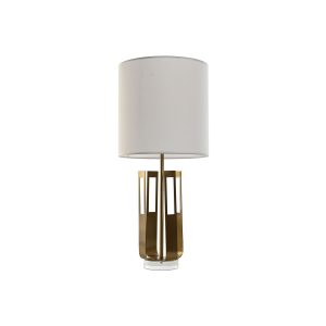 Stolná lampa Home ESPRIT Biela Zlatá Železo 50 W 220 V 35 x 35 x 78 cm