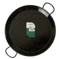 Panvica Čierna Smaltovaná oceľ Ø 46 cm (4 kusov)