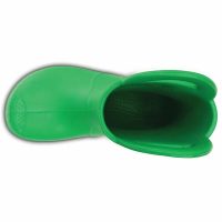 Detské gumáky Crocs Handle It Rain zelená