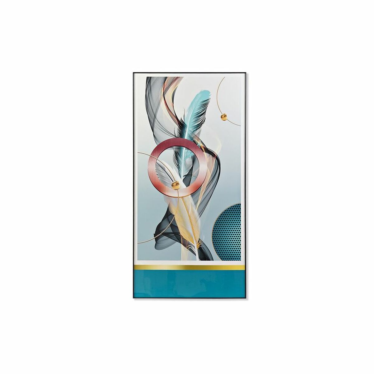 Maľba DKD Home Decor Perie 80 x 3 x 160 cm
